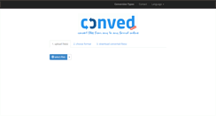 Desktop Screenshot of conved.com