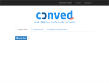 Tablet Screenshot of conved.com